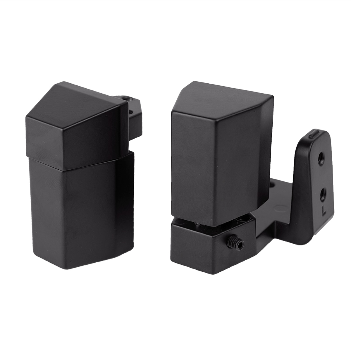 Storm Door Panel Clip With Screws | 1/4-Inch Offset, Aluminum, For Securing Glass/Screen Panels - View #5