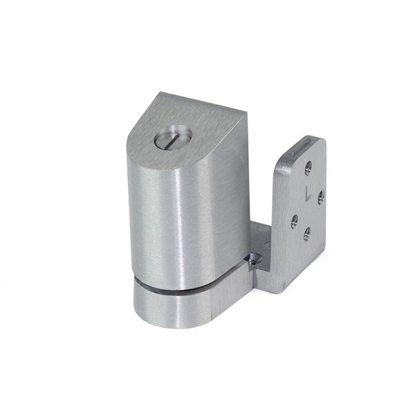 4345ABLHCL Adjustable Offset Pivot Bottom Door & Frame Portions