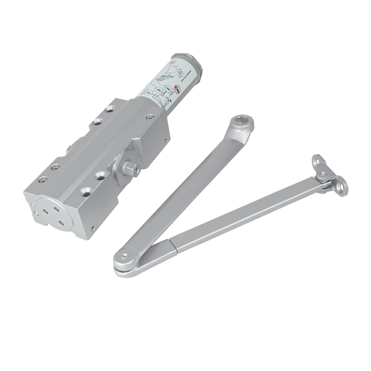 CL-4500CL Adjustable Surface Mounted Door Closer (Aluminum Body